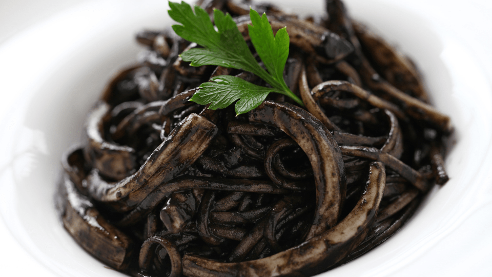 Pasta al nero di seppia – cuttlefish Ink Pasta